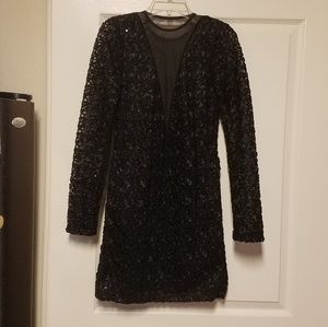 2/$15 Black mini club dress